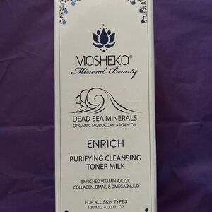MOSHEKO ENRICH Purifying Cleansing Toner Milk MSRP $129.99 4 Fl Oz New Sealed